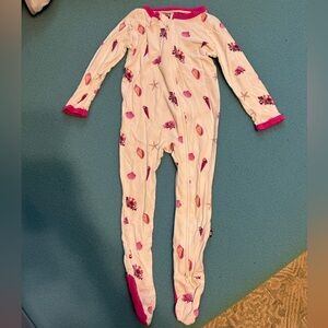 Kyte BABY Pink Seashell Print Footie
